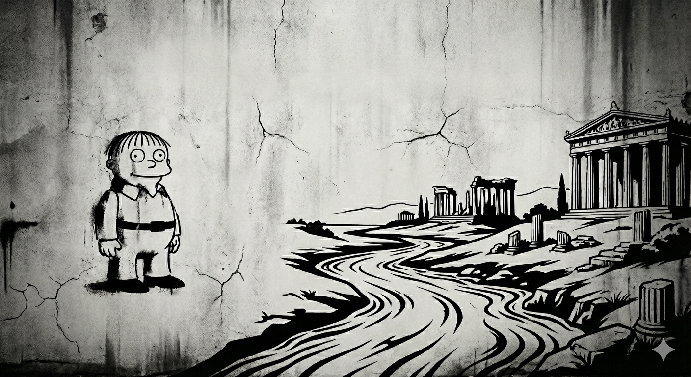 Featured image for article: Aprendizados da Semana #4 - Reflexões sobre IA, agentes de programação, LLMs e filosofia grega: Heráclito, Sofistas e Sócrates....