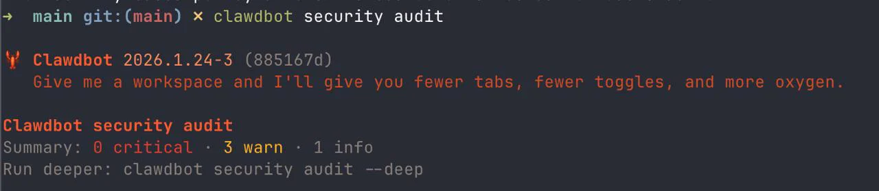 Auditando a segurança do seu Clawdbot