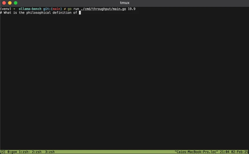 19.9 tokens per second